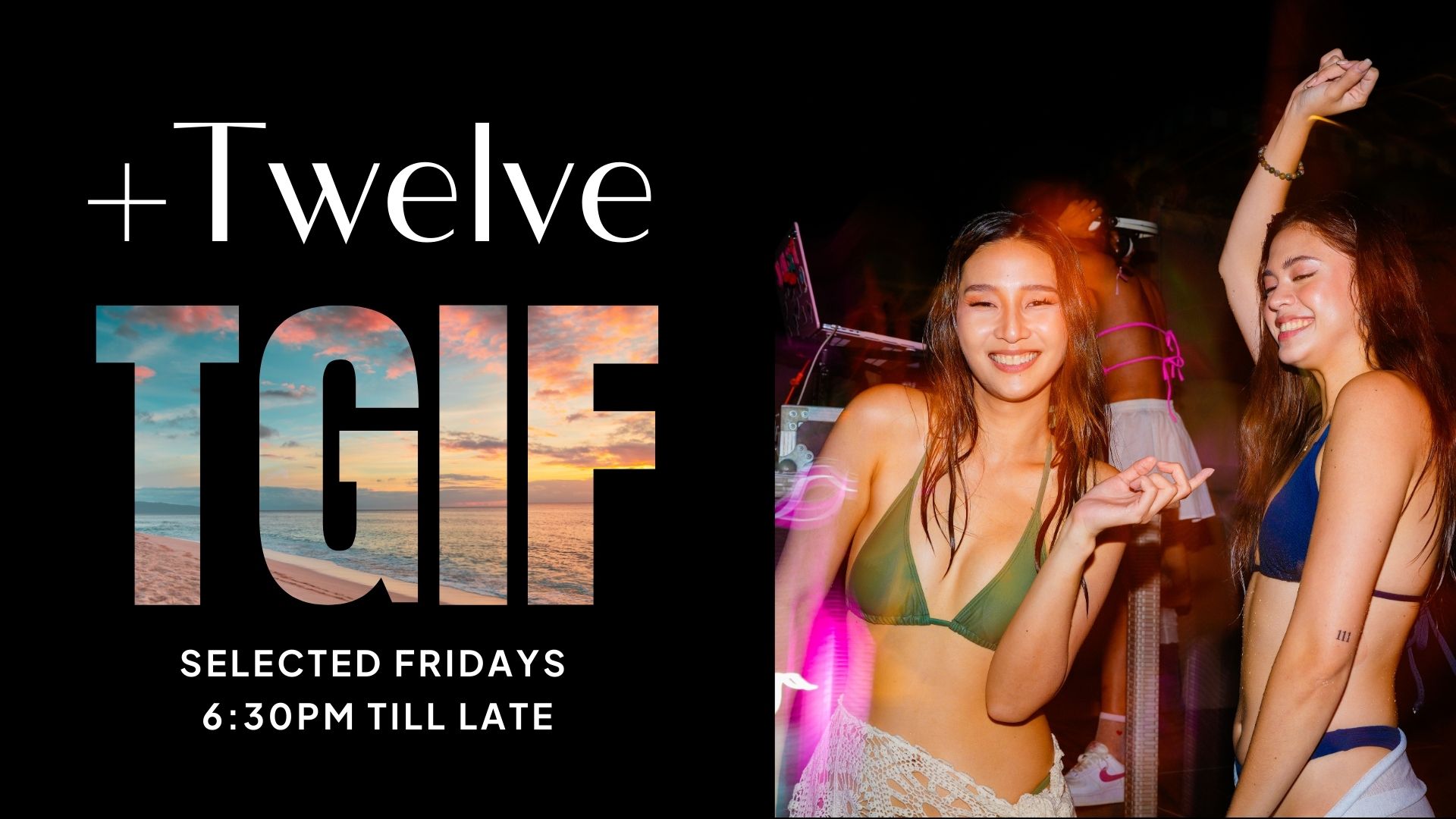 TGIF Themed Nights at +Twelve